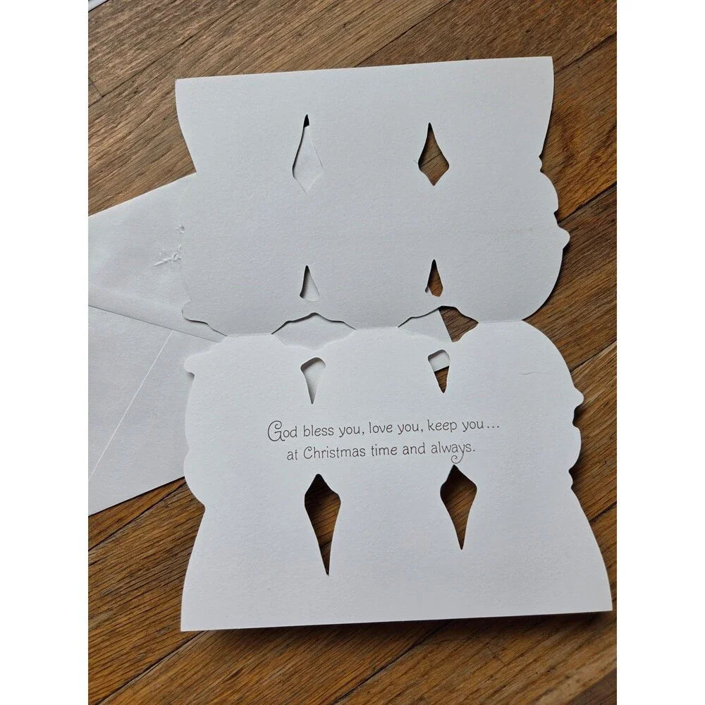 Christmas holiday card bundle (5) praying angels do you hear what i hear